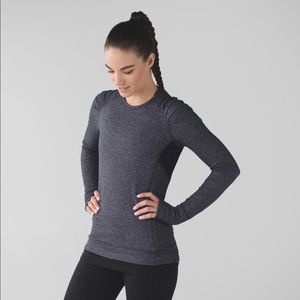 Think Fast Herringbone Pullover